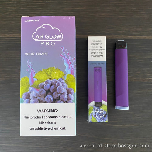 1600 Puffs 6.5ml LED Disposable Electronic Cigarettes Kits